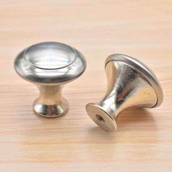 Brateuanoii 16 Stuks Antieke Bronzen Ladeknop Rond, Vintage Bronzen Kastknop 30 mm, Bronzen Vintage Kastdeurknoppen, voor Kast Kledingkast Lade Meubeldeur Handvat