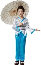 dressforfun - Aanlokkelijke Yuki 128 (7-8y) - verkleedkleding kostuum halloween verkleden feestkleding carnavalskleding carnaval feestkledij partykleding - 302666
