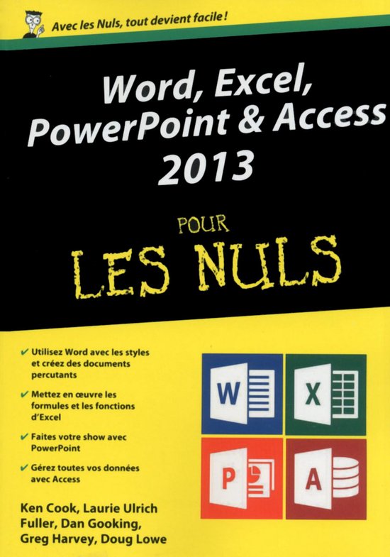 Mégapoche pour les nuls - Word, Excel, Powerpoint & Access  ... - cover