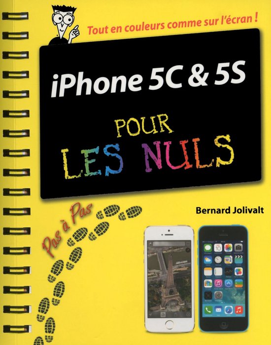 Pas à pas pour les nuls - Iphone 5C & 5S pas à pas Pour Le ... - cover