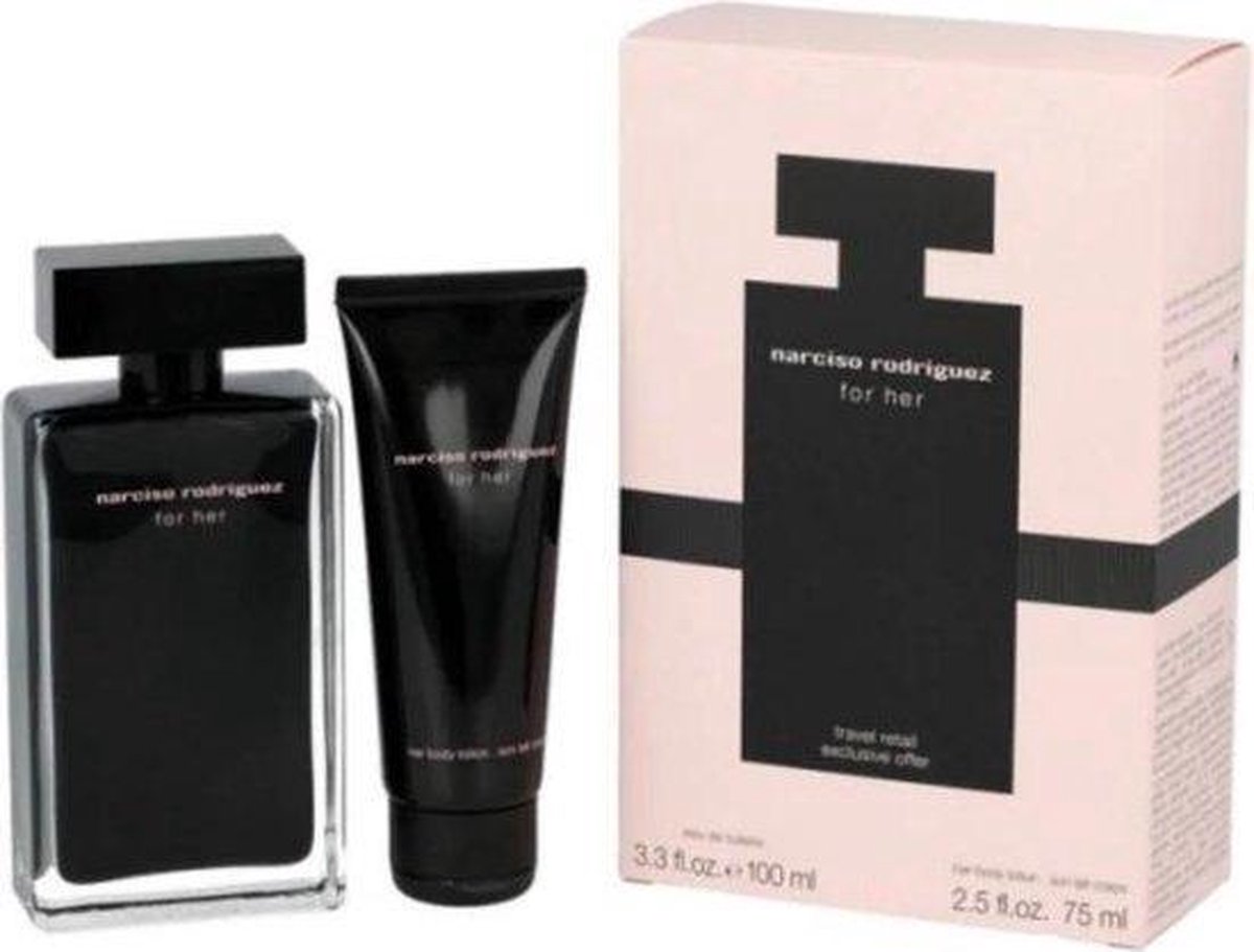 Narciso Rodriguez - Narciso Rodrigue for Her SET EDT 100 ml + 75 ml body lotion - 100ML