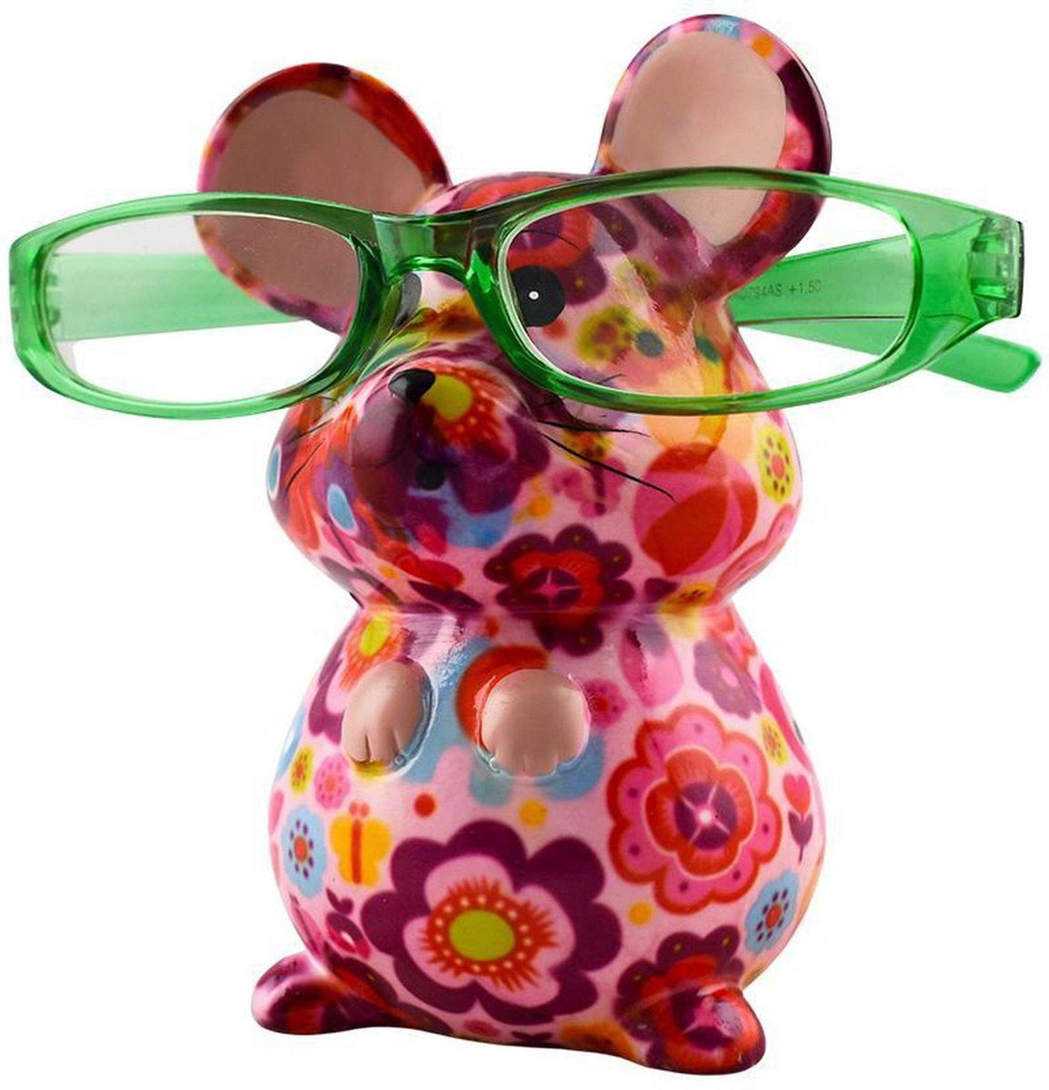 Pomme pidou Muis Martha | Brilhouder | Small | Pink Elephant Parade
