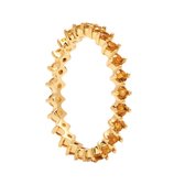 P D Paola Citric Dames Ring Zilver - Goudkleurig - 17.50 mm / maat 55