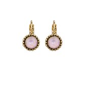 Camps & Camps Oorbel goud-1D438CLV Crystal Lavendel