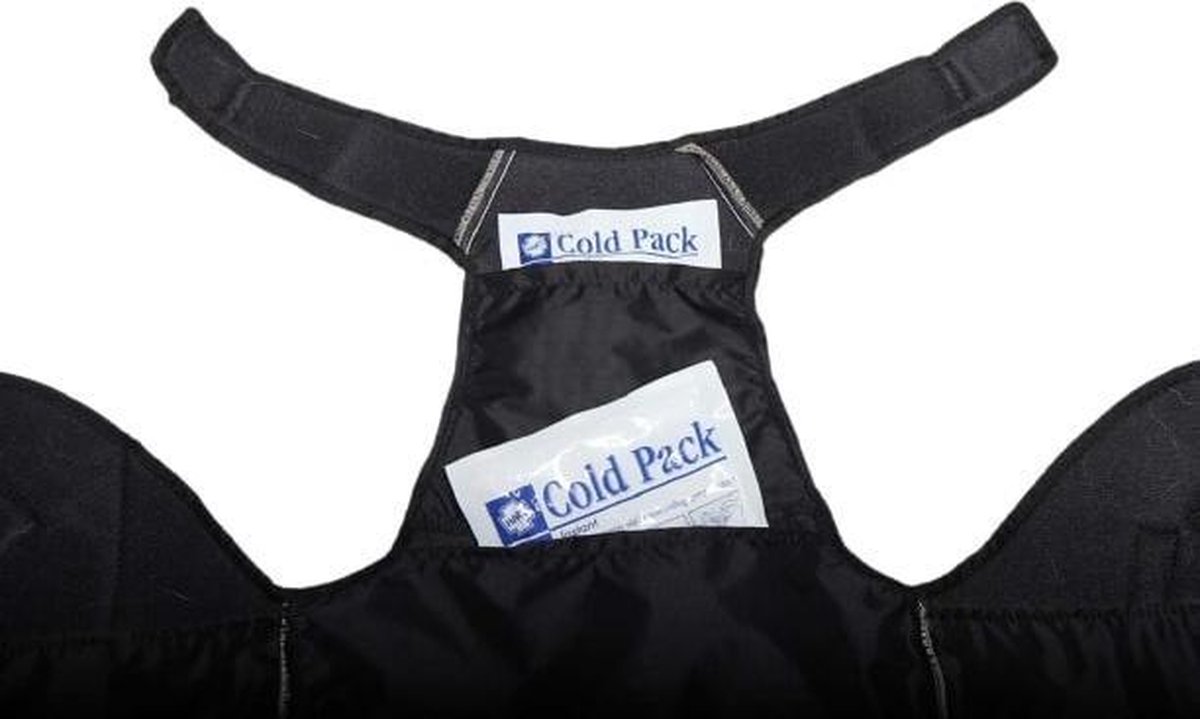 All Four Paws - The Comfy Wrap - Niet-drukkend therapeutisch honden harnas - Zwart - Extra Groot