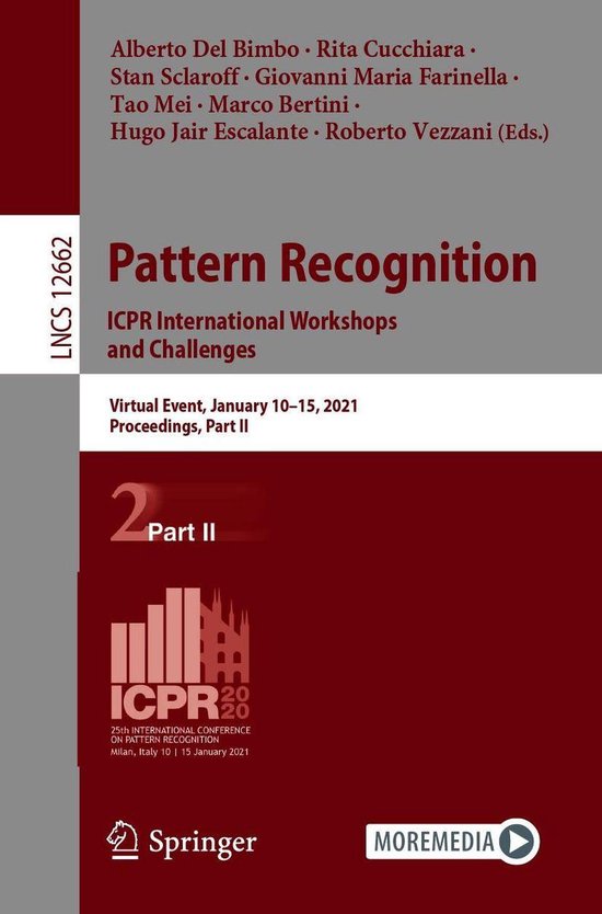 Springer Nature Proceedings Computer Science 2 - Pattern Rec ... - cover