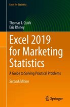 Excel for Statistics - Excel 2019 for Marketing Statistics