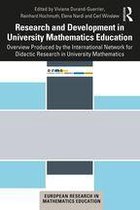 European Research in Mathematics Education - Research and Development in University Mathematics Education