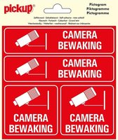 Pickup Pictogram 15x15 cm 4 op 1 - Camerabewaking