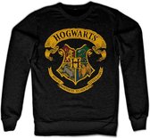 Harry Potter Sweater/trui -M- Hogwarts Crest Zwart