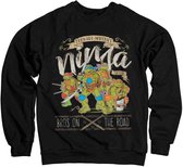 Teenage Mutant Ninja Turtles Sweater/trui -L- Bros On The Road Zwart