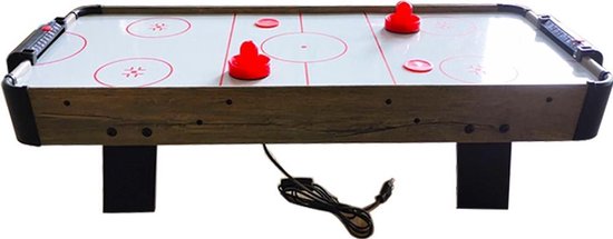 Thumbnail van een extra afbeelding van het spel TopTable Topper Ice Airhockeytafel Wood