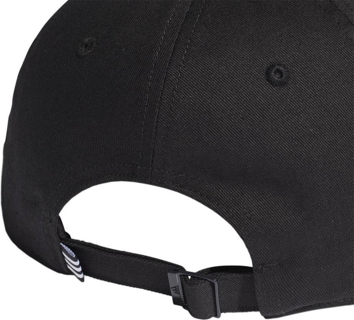 adidas - Baseball Cap Cotton - Zwarte Pet - Men - Zwart | bol
