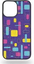 Purple: Colors of the eighties Telefoonhoesje - Apple iPhone 12 Pro Max