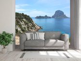 Professioneel Fotobehang Es Vedra Ibiza - blauw - Sticky Decoration - fotobehang - decoratie - woonaccesoires - inclusief gratis hobbymesje - 520 cm breed x 350 cm hoog - in 7 verschillende f