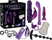 Power Box Lovers Kit - Vibo's - Vibrator Sets - Paars - Discreet verpakt en bezorgd