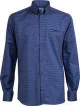 CR7 Fashion Shirt Custom Fit Blue - Maat S