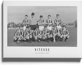 Walljar - Elftal Vitesse '67 - Muurdecoratie - Canvas schilderij