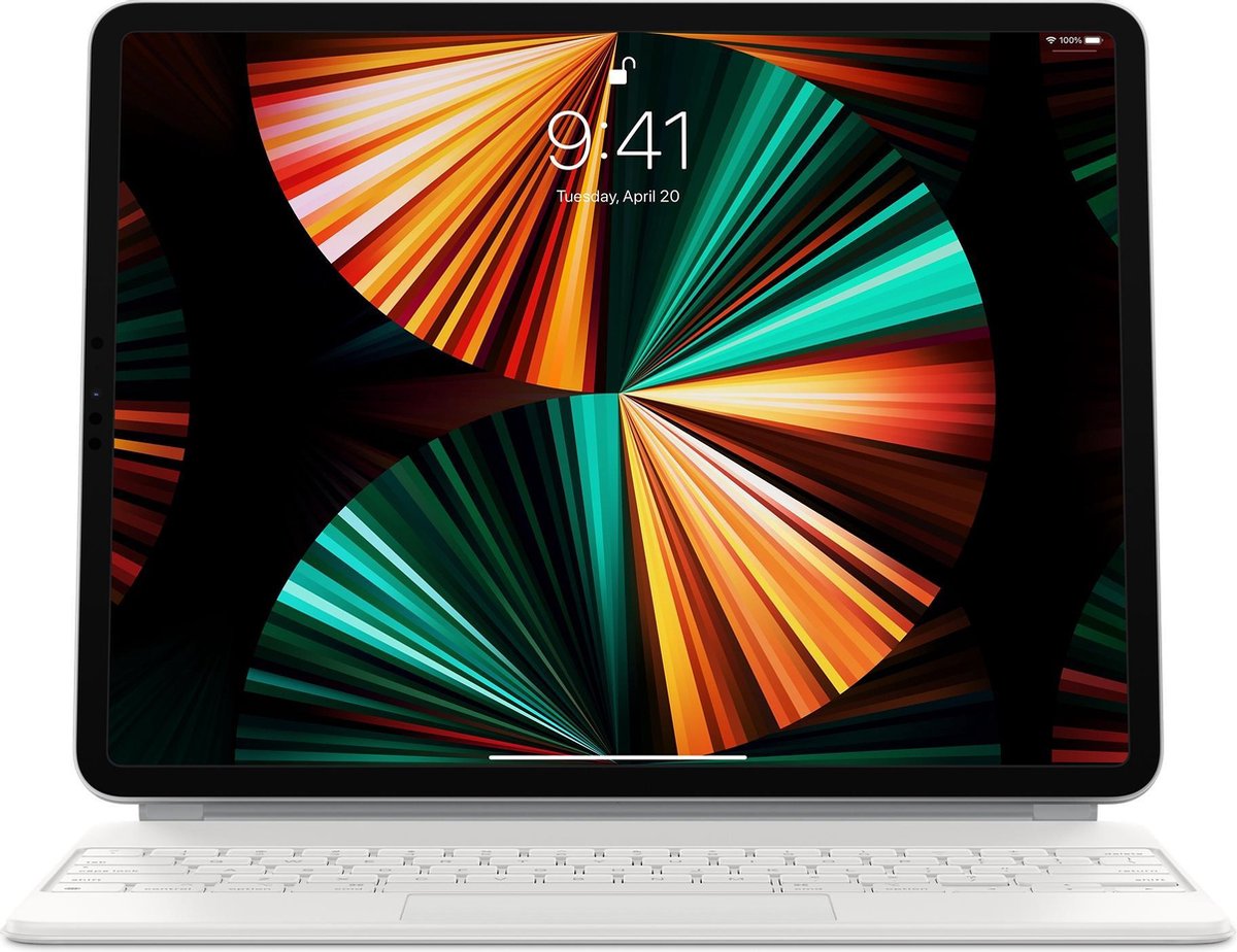Apple - Magic Keyboard - iPad Pro 12.9 - QWERTY - White