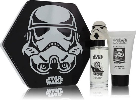 Boîte cadeau Star Wars Storm Trooper avec eau de toilette 50 ml + gel  douche 75 ml