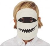 Fiestas Guirca Verkleedmaskers Horror Junior 15 Cm Eva Wit/zwart