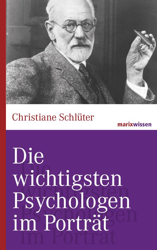 marixwissen - Die wichtigsten Psychologen im Porträt - cover