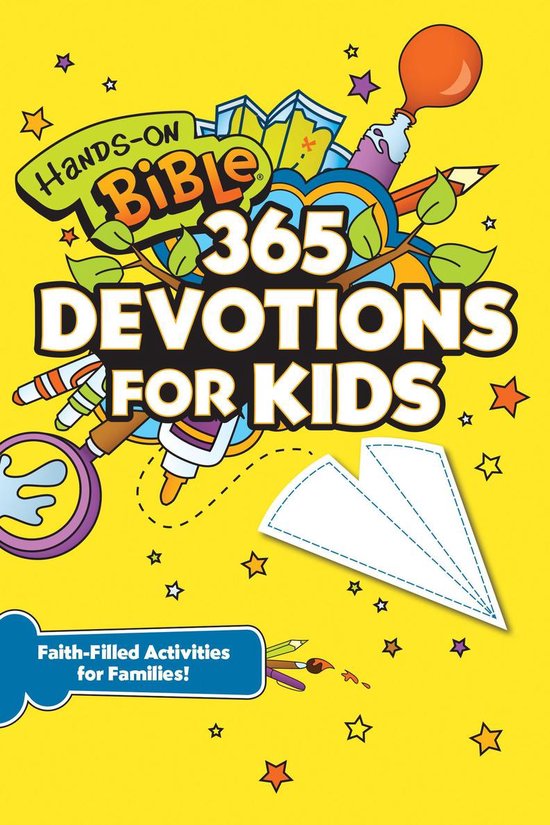 Hands-On Bible 365 Devotions for Kids - cover
