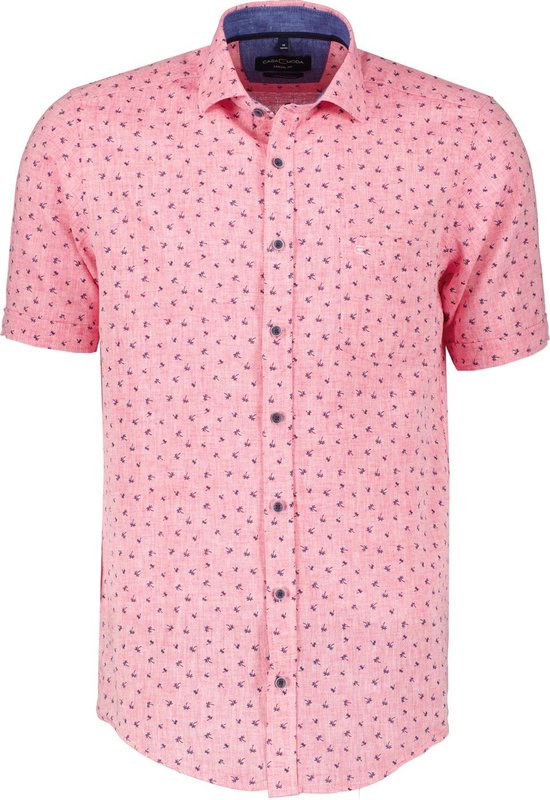 stok Speel Openlijk Casa Moda Overhemd - Regular Fit - Roze - 6XL Grote Maten | bol.com