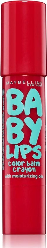Maybelline - Babylips Color Balm Crayon - 5 Candy Red - Lippenbalsem