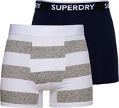 Superdry Heren Superdry Heren CLASSIC BOXER DOUBLE PACK