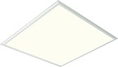 LED Paneel - Nirano Viska - 60x60 Natuurlijk Wit 4000K - 36W Inbouw Vierkant - Mat Wit - Aluminium