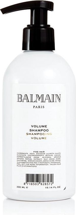 bol.com | Balmain - Volume Shampoo Nourishing Hair Shampoo With Volume And  Shine 300Ml