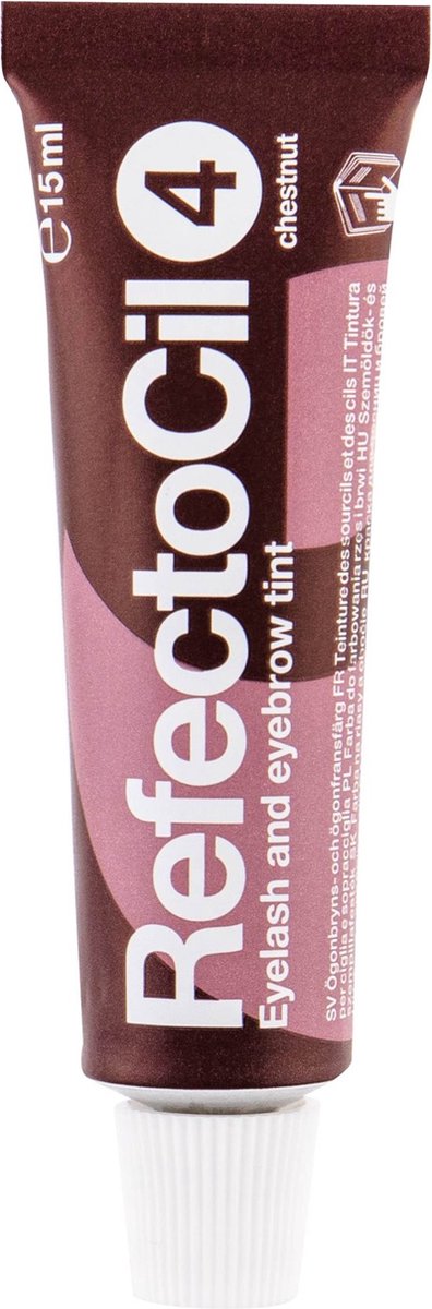 Goedkoopste RefectoCil Wenkbrauw- en Wimperverf - Nr. 4 Kastanje - 15 ml