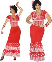 Klassieke Flamencojurk Rood