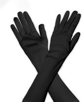 1 paar Handschoenen - Zwart - 40cm - L
