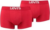 LEVI'S 2-PACK TRUNK BOXERSHORTS CHILI PEPPER