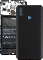 Achterkant voor Geschikt voor Xiaomi Mi Max 3 (zwart)