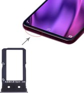 SIM-kaarthouder + SIM-kaarthouder voor Vivo NEX Dual Display (zwart)