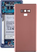 Batterij achterkant met cameralens voor Galaxy Note9 (goud)