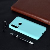 Voor Huawei P20 Lite (2019) Candy Color TPU Case (groen)