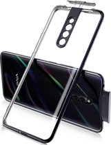 Voor Vivo X27 Pro GKK Phantom TPU + Plating beschermhoes (zwart)