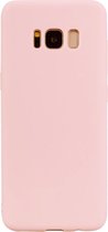 Voor Galaxy S8 + Candy Color TPU Case (roze)