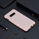 Voor Galaxy S10e Candy Color TPU Case (roze)