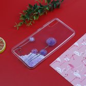 Stijlvol en mooi patroon TPU Drop Protection Cover voor Samsung M10 (paardebloem)