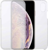 Voor iPhone XS Max PC + TPU Ultradunne dubbelzijdige all-inclusive transparante hoes