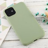 Voor iPhone 11 Candy Color TPU Case (groen)