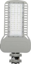 SAMSUNG - LED Straatlamp Slim - Nivra Unato - 150W - Helder/Koud Wit 6400K - Waterdicht IP65 - Mat Grijs - Aluminium