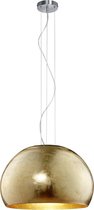 LED Hanglamp - Hangverlichting - Iona Onutia - E27 Fitting - 1-lichts - Rond - Mat Goud - Aluminium