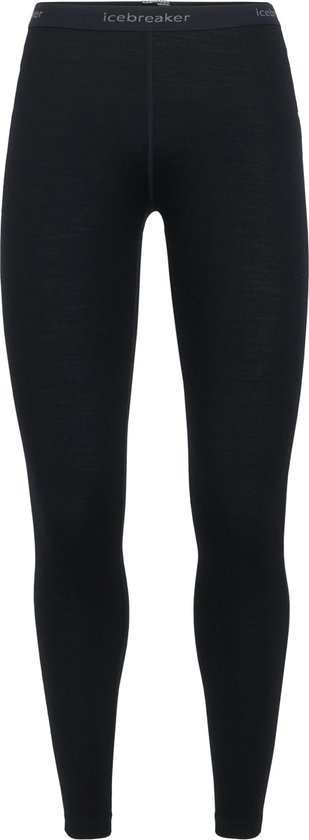Legging noire Icebreaker, mannequin debout.