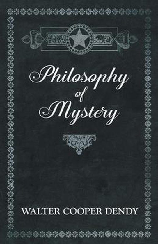 Philosophy of Mystery - cover